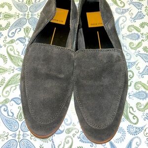 Gray Suede Dolce Vita Flat Loafers Size 7